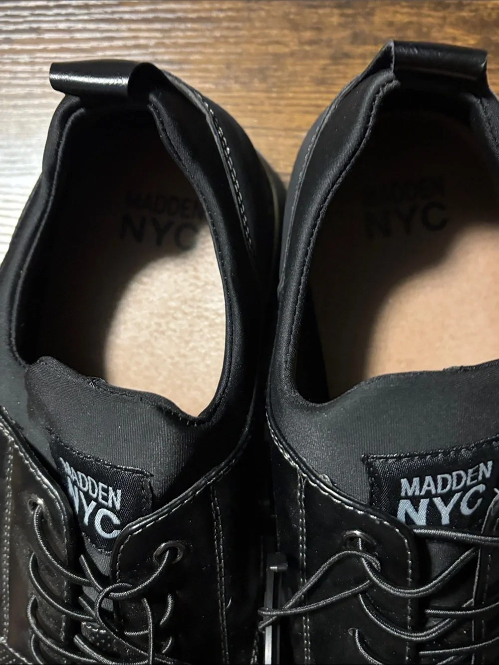 Madden NYC men’s Black Casual Oxford Shoes